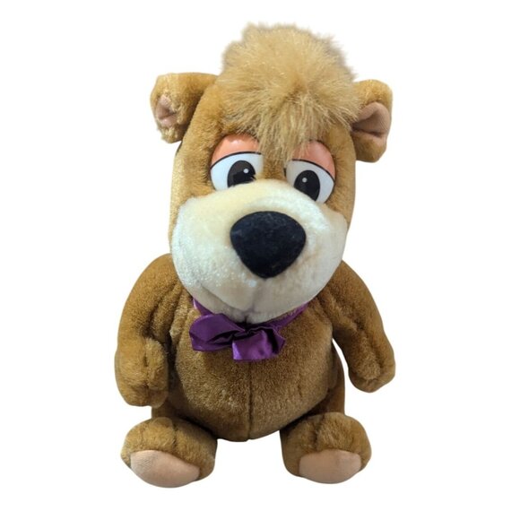 Vintage Yogi Bear BOO BOO Hanna Barbera 8”Stuffed Animal Plush Sitting - Picture 1 of 7